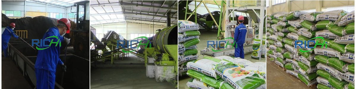 2TPH Organic Fertilizer Pellet Production Plant For Sale