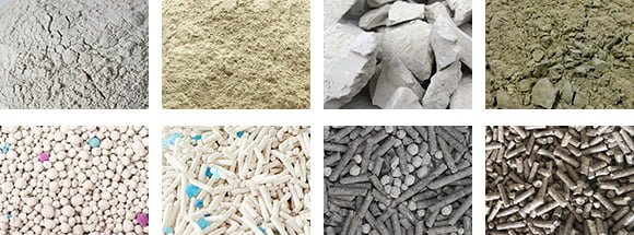 Factory Supply 0.3 40T H Bentonite Cat Litter Production Line