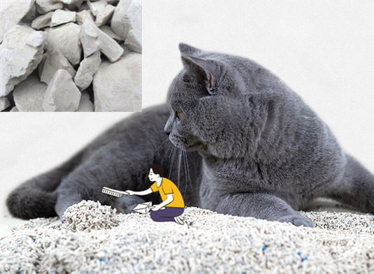 Bentonite cat litter production line