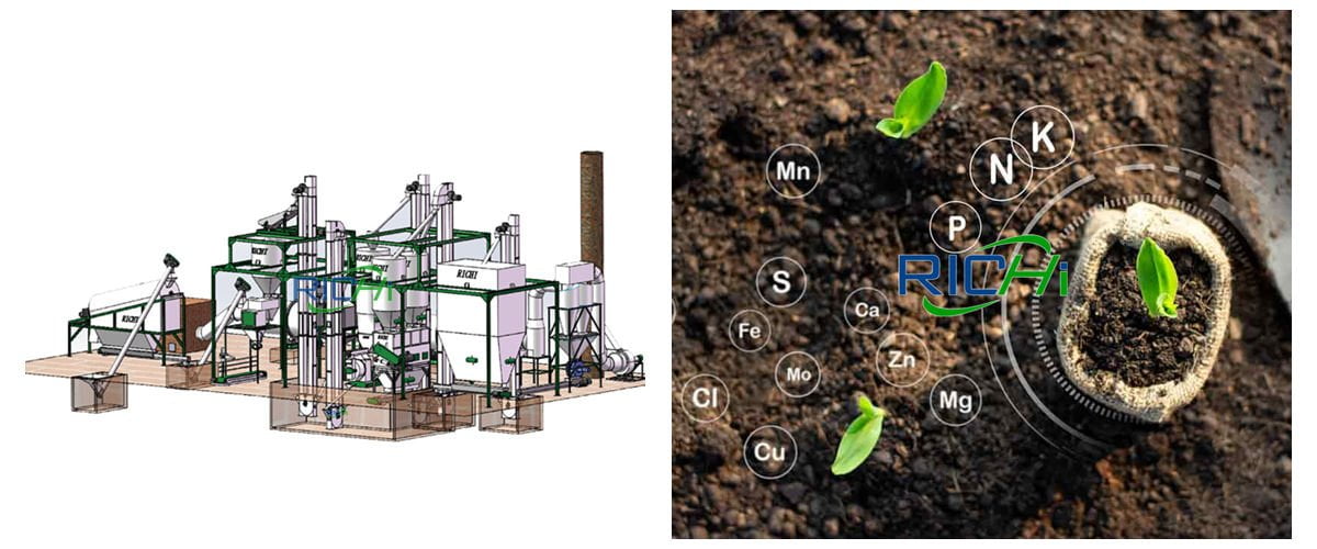 Complete organic fertilizer manufacturing plant design