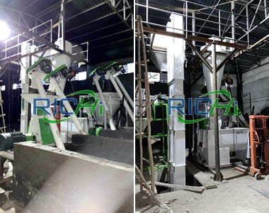 hammer mill feed grinder for Ethiopia 5-6TPH Powder Feed Mill