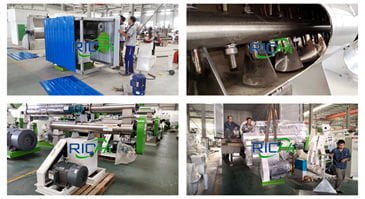 Mexico 1-2TH Fertilizer Pellet Machine For Fertilizer Pellet Plant