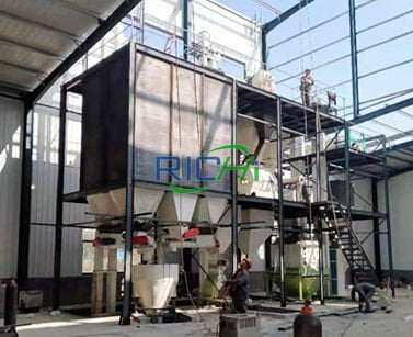 Natural tofu clumping cat litter making machine plant