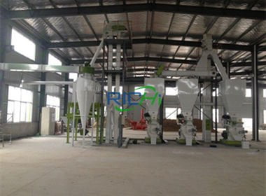 Tons Per Hour Factory Price Straw Wood Pellet Processing Plant