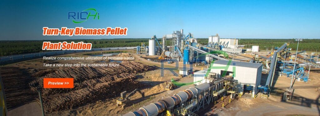 biomass wood pellet mill factory solution
