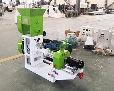 dry type floating fish feed making machine