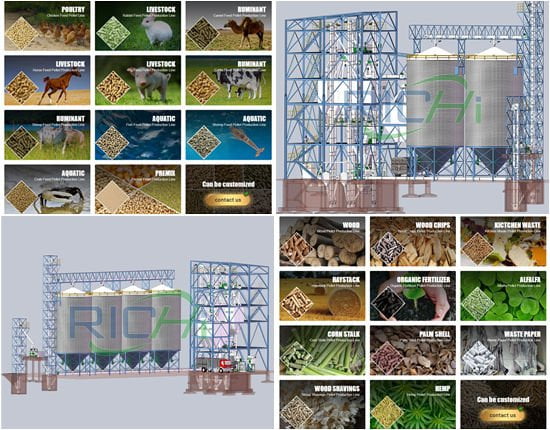 pellet plant application