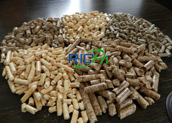 pellets from biomass fuel pellet plant