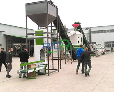 tofu residue cat litter making machine plant