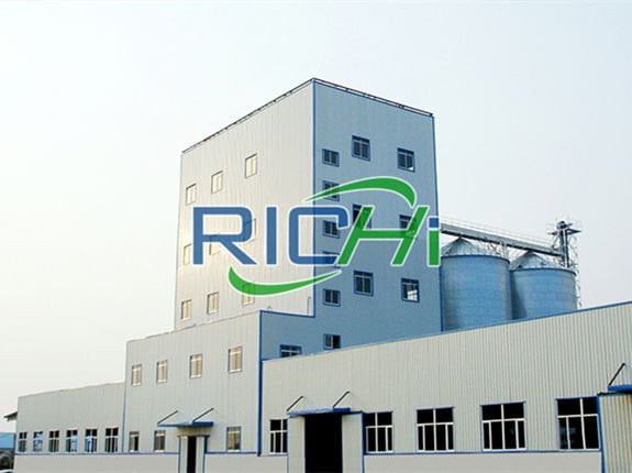 10TPH Poultry Feed Mill Plant in Uzbekistan