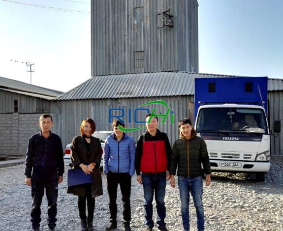 3-5 TPH Poultry Feed Mill Plant in Uzbekistan