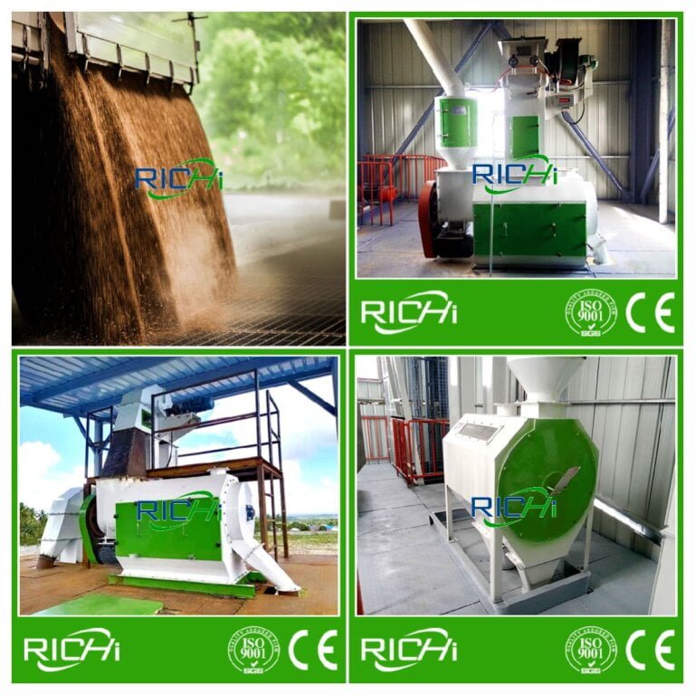 Customizable 1160T/H Animal Feed Mill Plant Construction