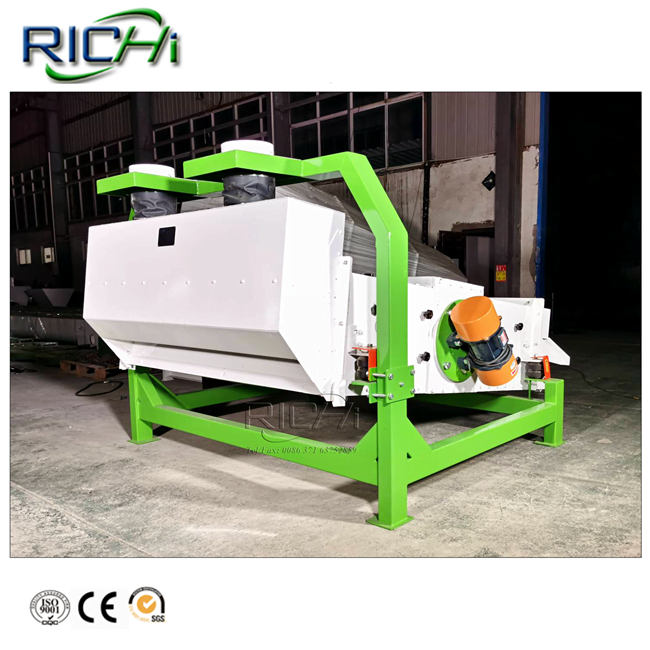 animal feed mill plant cattle feed plant vibrating screening machine