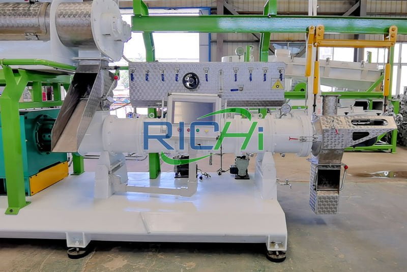 animal feed mill plant feed plant machinery twin screw extruder machine