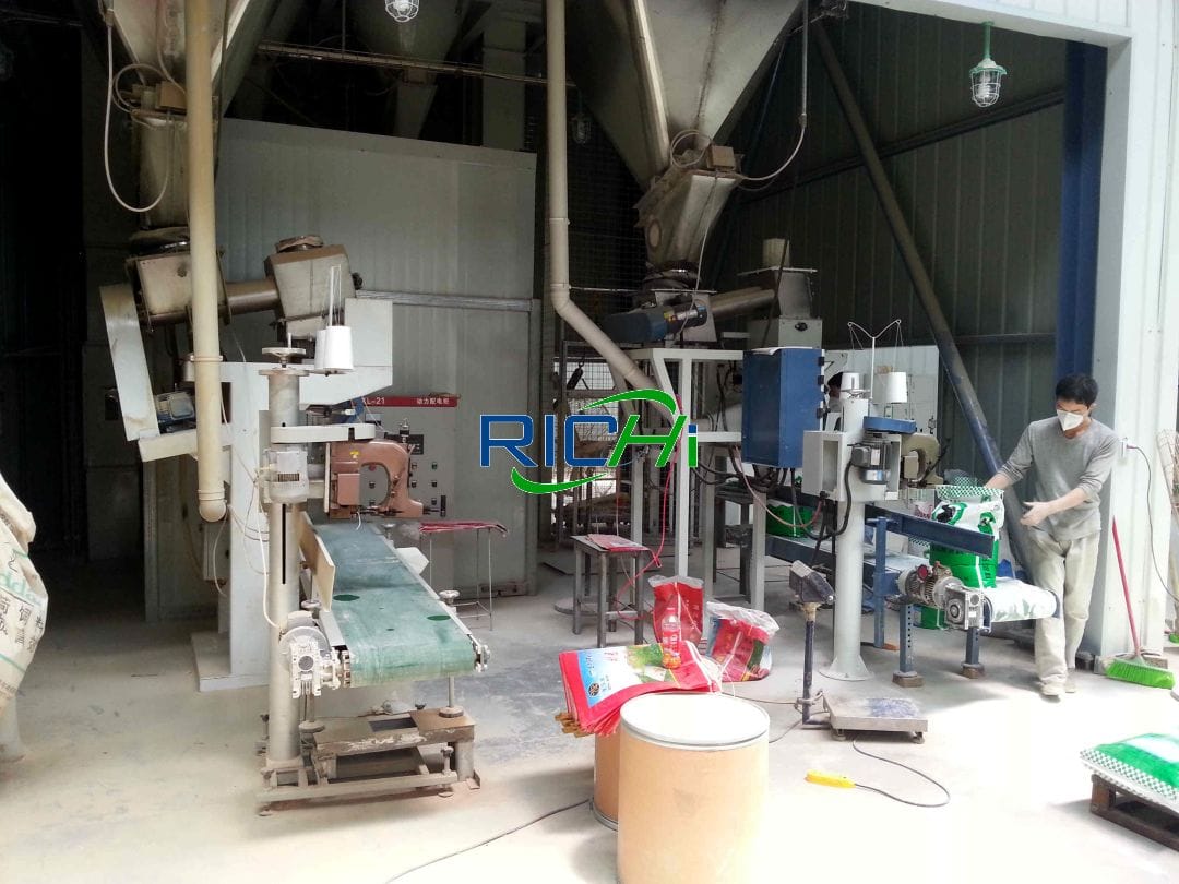 bulk bagging machine animal feed bags