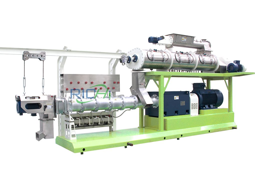large floating fish feed processing machine for sale