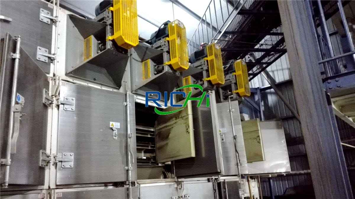 large scale aqua fish feed company drying feed feed dryer machine drying fish feed