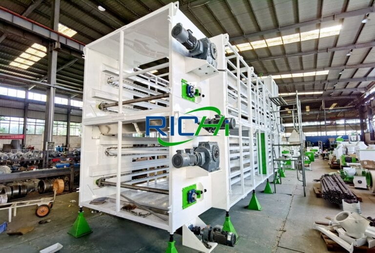 Fish Feed Dryer Machine For Fish Feed Plant & Pet Food Factory