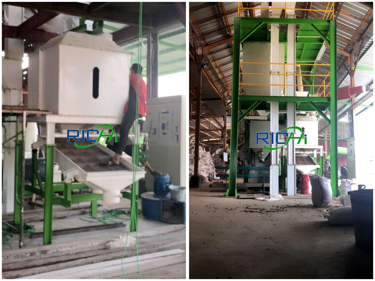 wood pellet plant cooler machine for sale