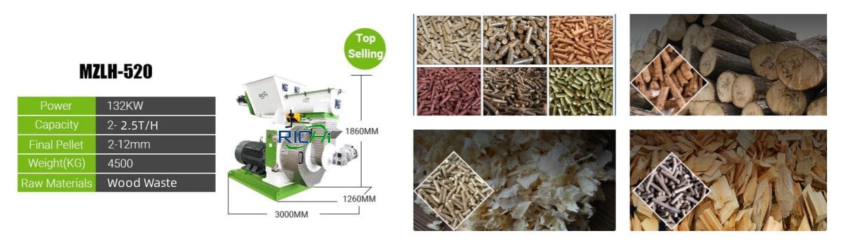 MZLH 520 wood pellet machine for sale wood pellets machine