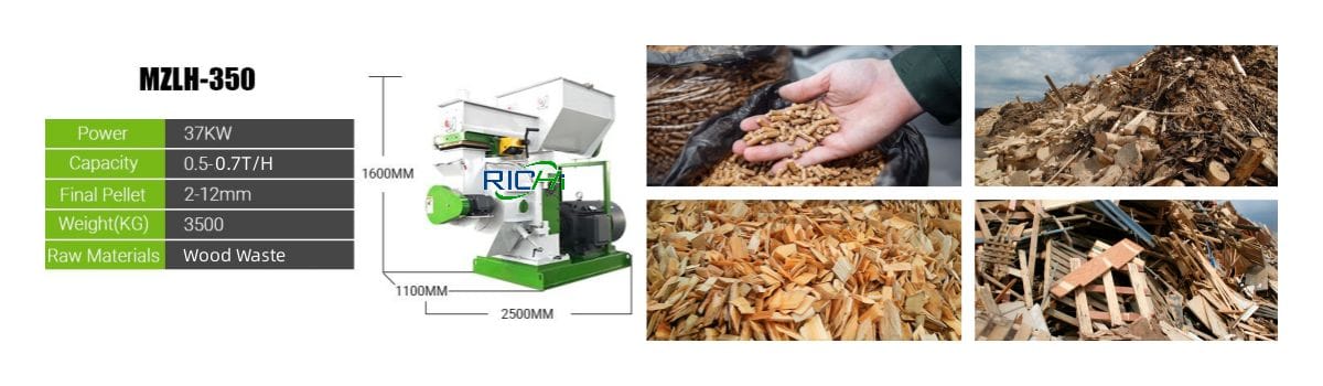 MZLH350 Wood Pellet making machine For Sale