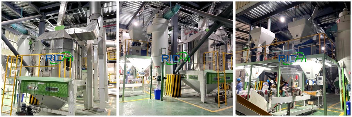 fish feed mill plant fish feed production process