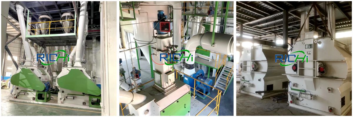 fish feed mill plant fish feeds