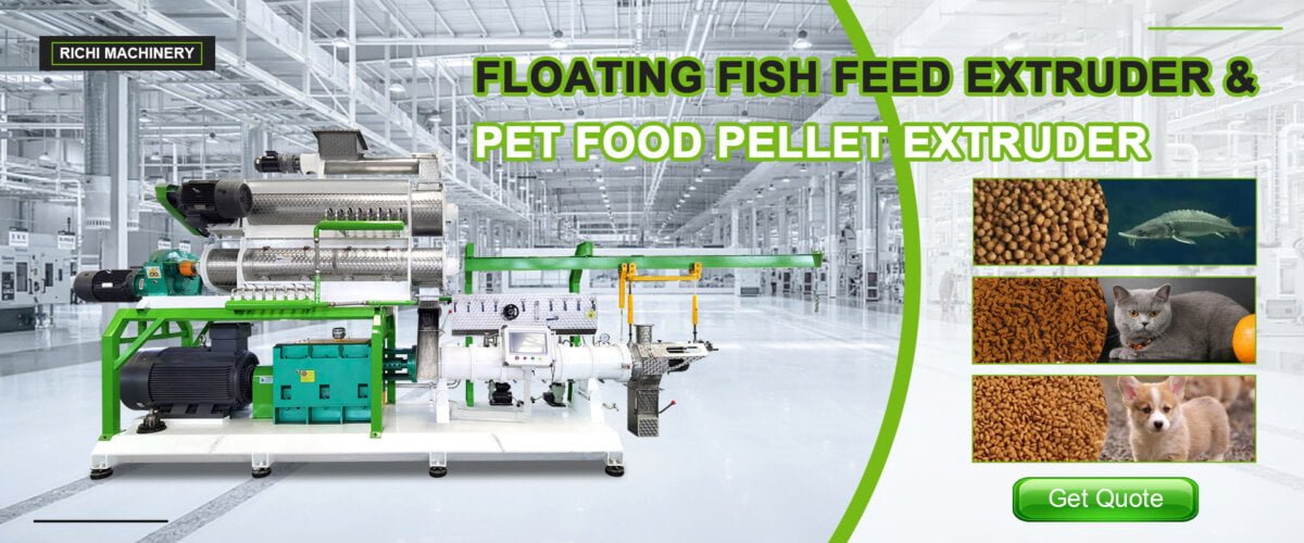 floating feed extruder machine cost
