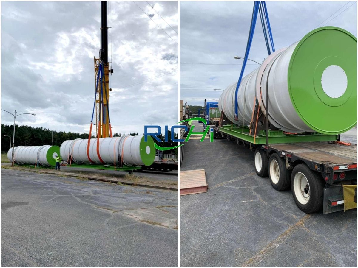 wood chip dryer rotary dryer for drying wood sawdust