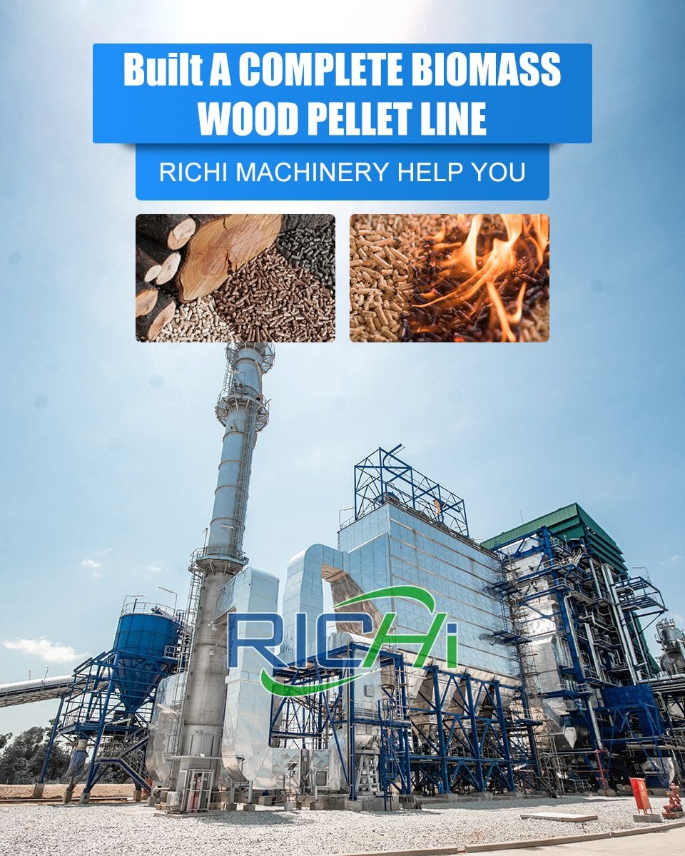 2.5 t/h wood pelleting plant project