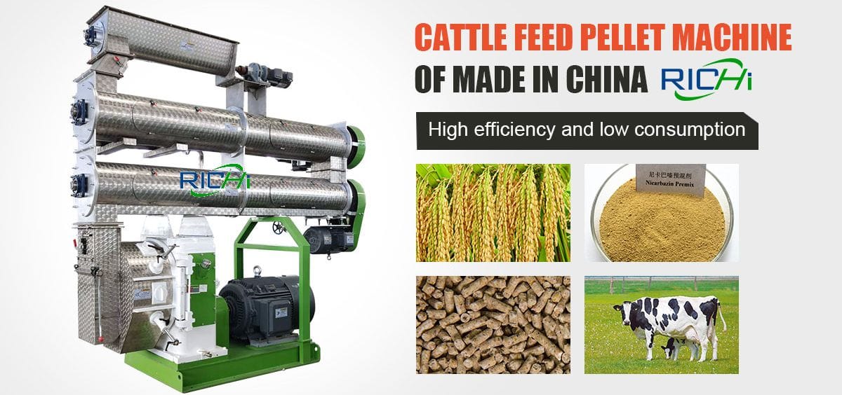 Animal Feed Pellet Mill for Making Poultry and Cattle Feed