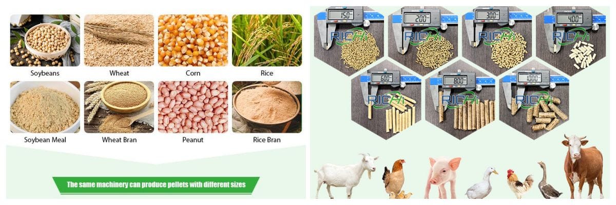 rabbit pellet making machine feed pellet machine