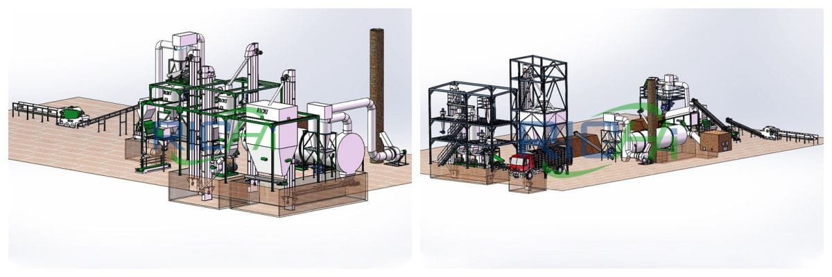wood pelleting plant wood pellets plant wood pellet processing plant