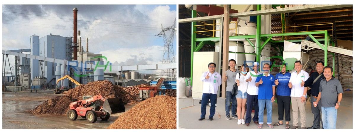 straw pellet plant projects site