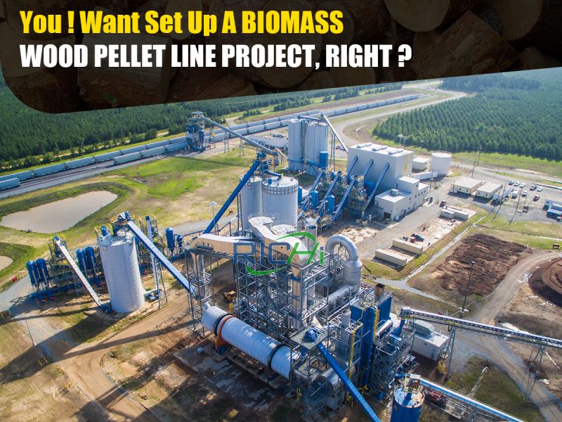 8tph wood pellet factory