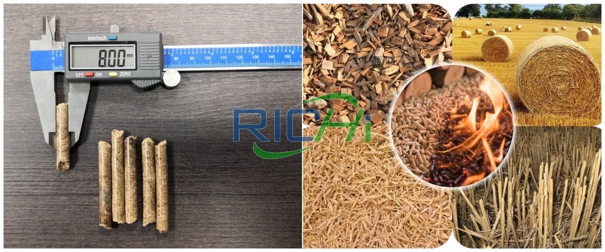 biomass pellets and materials