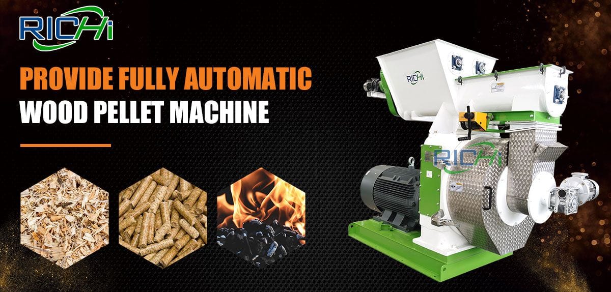 biomass wood sawdust pellet machine