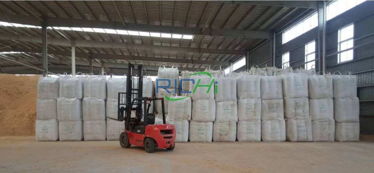  Can corn straw pellet fuel storage