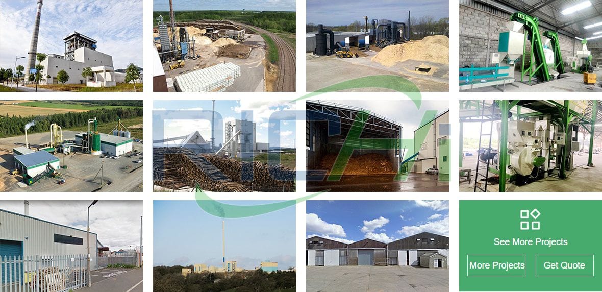 wood pellet production projects