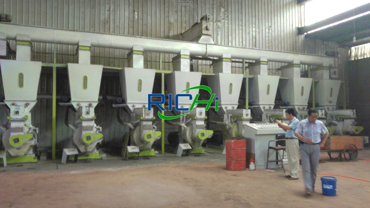 10tph rice chaff pellet plant