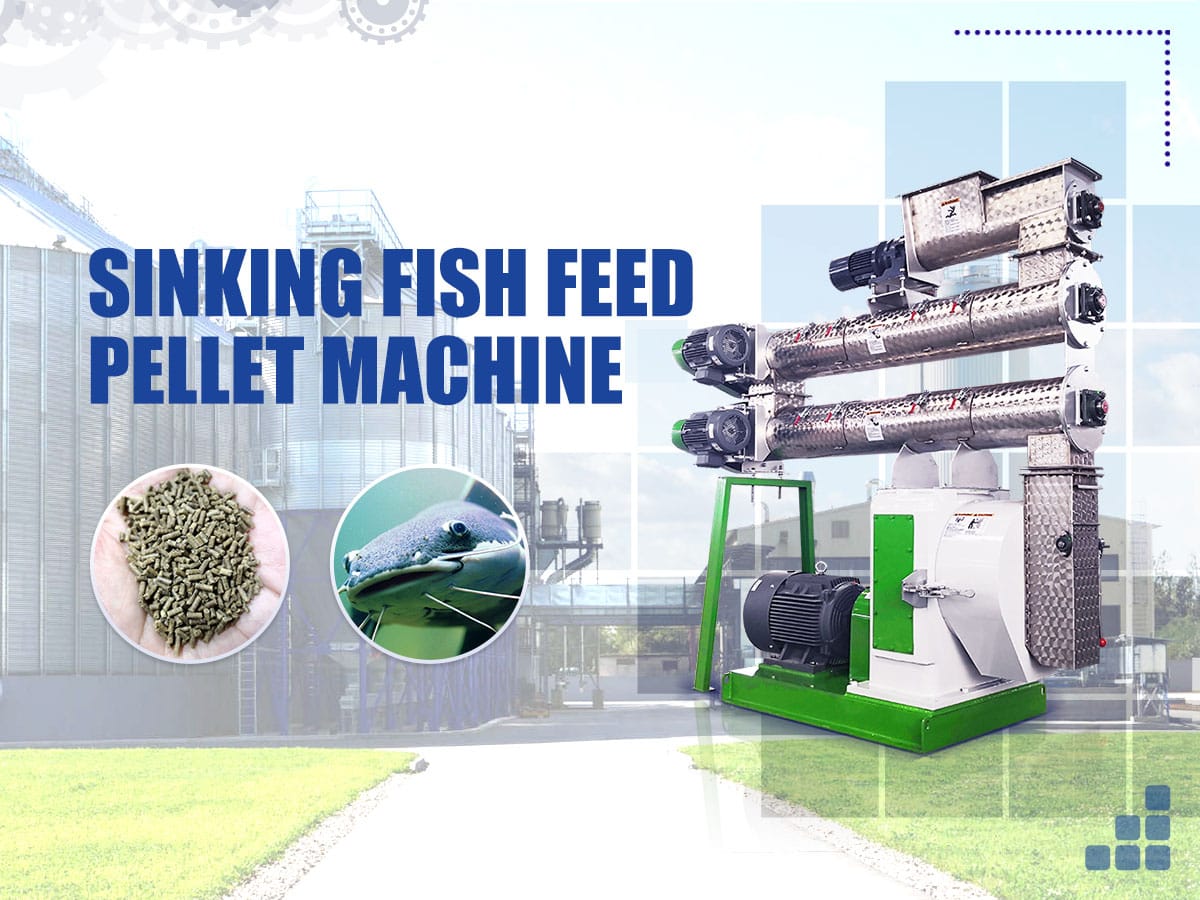 0.6-30T/H CE Approved Automatic Sinking Fish Feed Machine