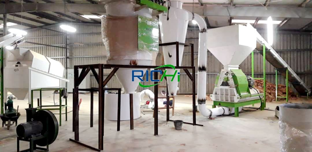 rice husk pelletizing plant