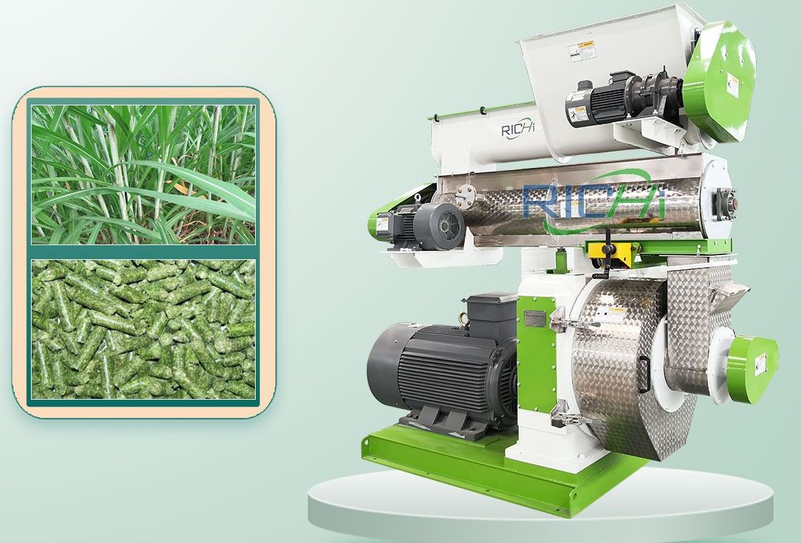 large grass pellets making machine supplier