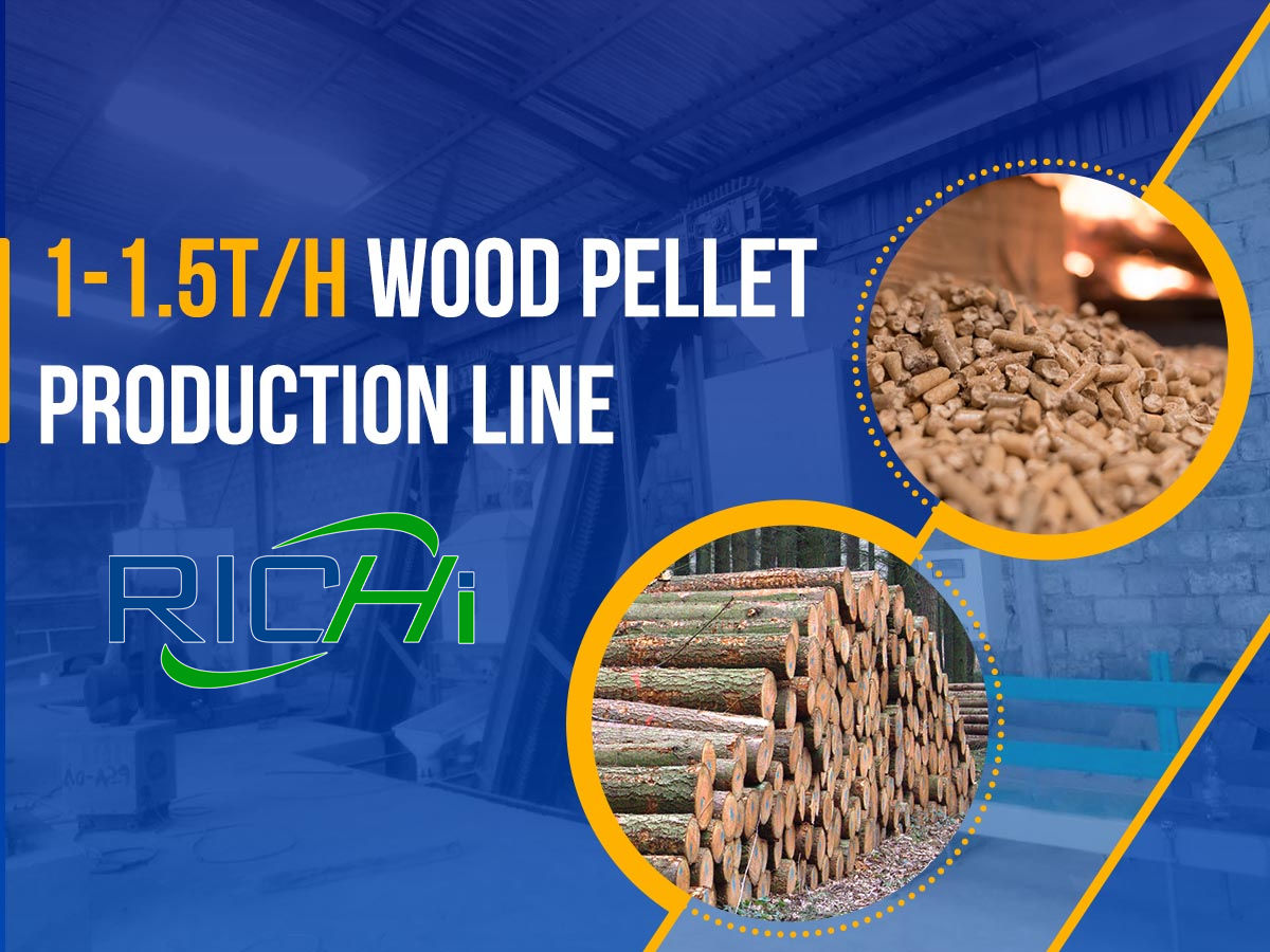 1-1.5TPH Wood Pellet Production Line manufacturer