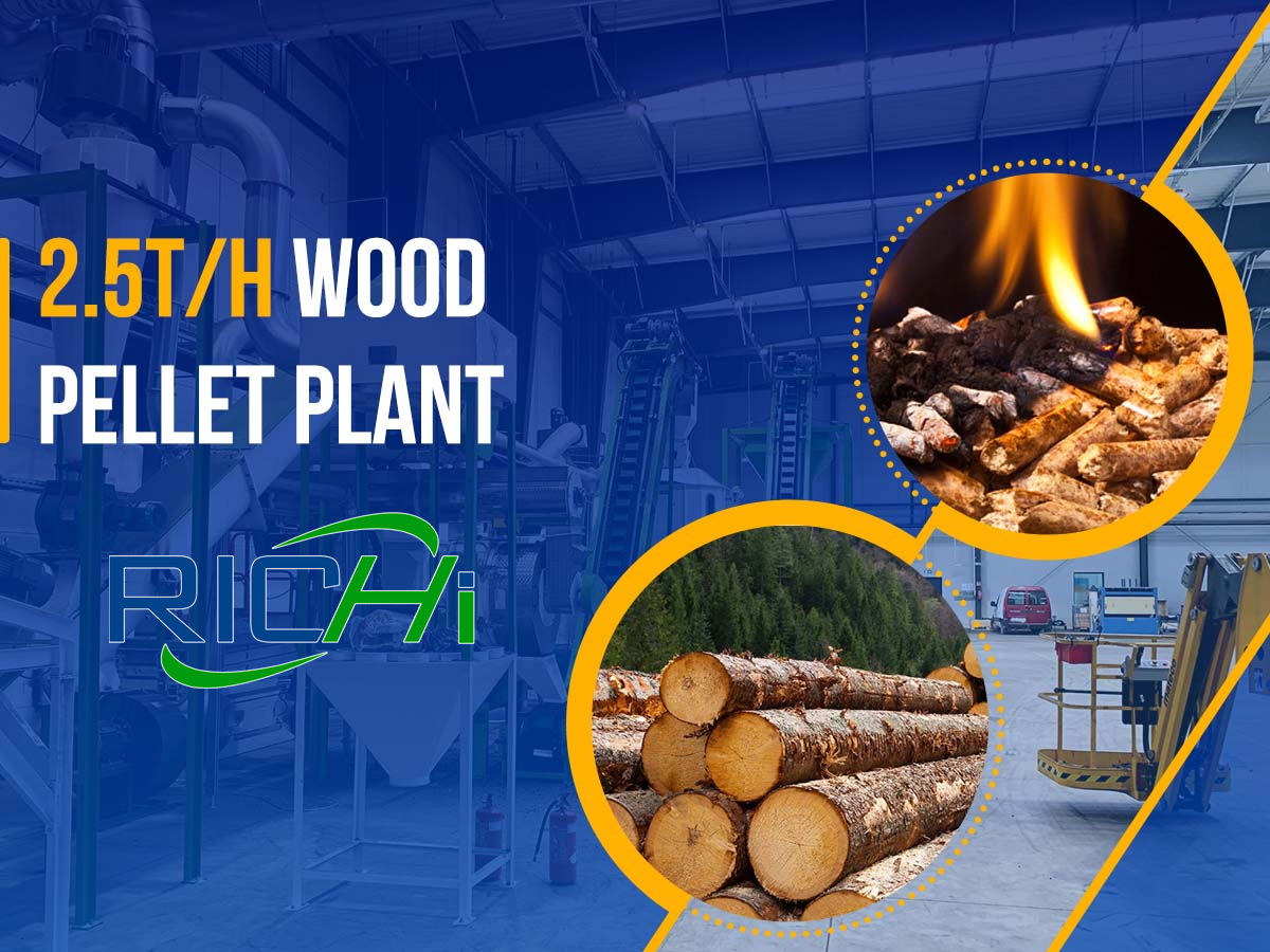 2.5TPH Wood Pellet plant cost