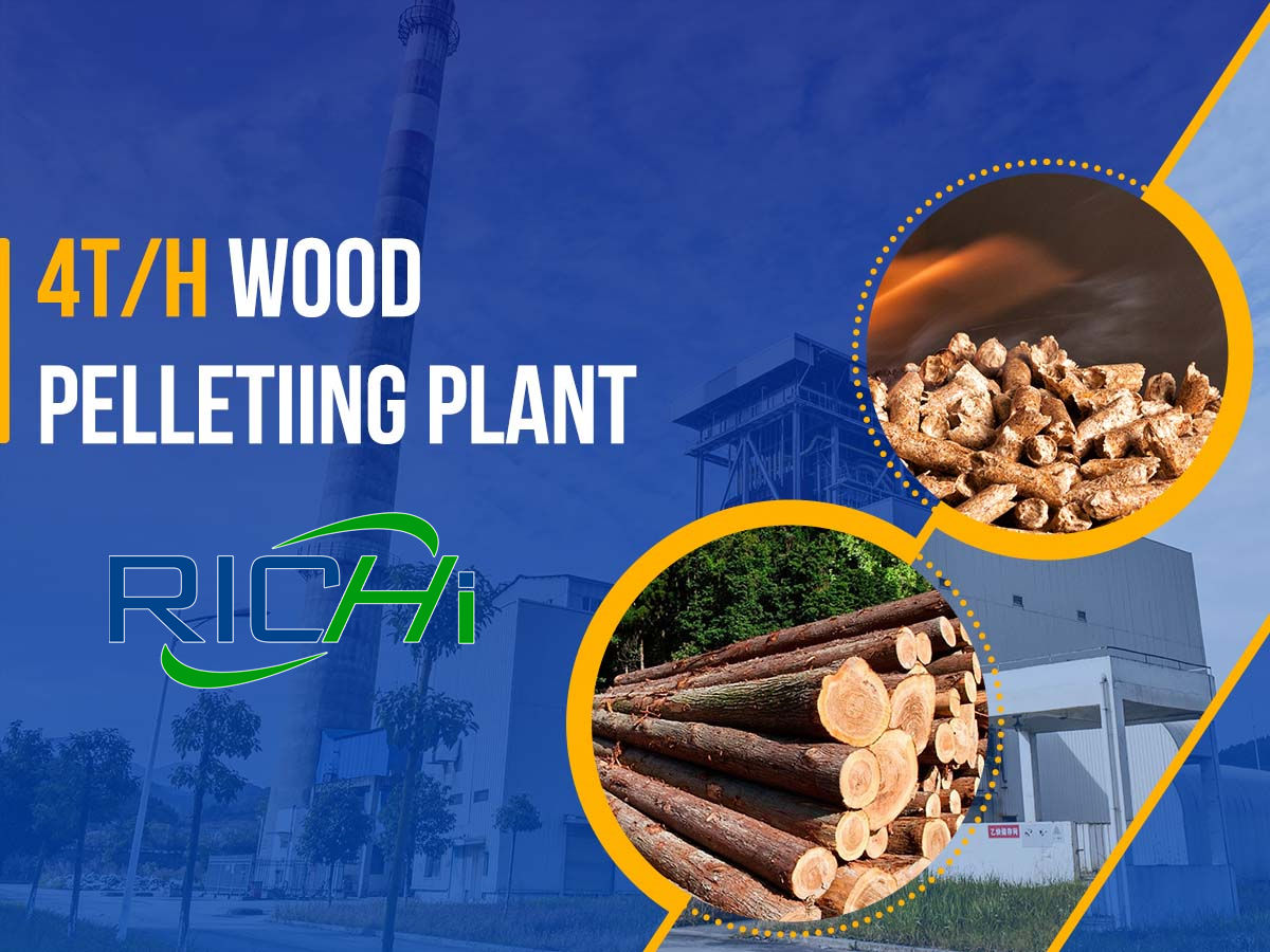 how much is 4TPH wood pellet processing equipment