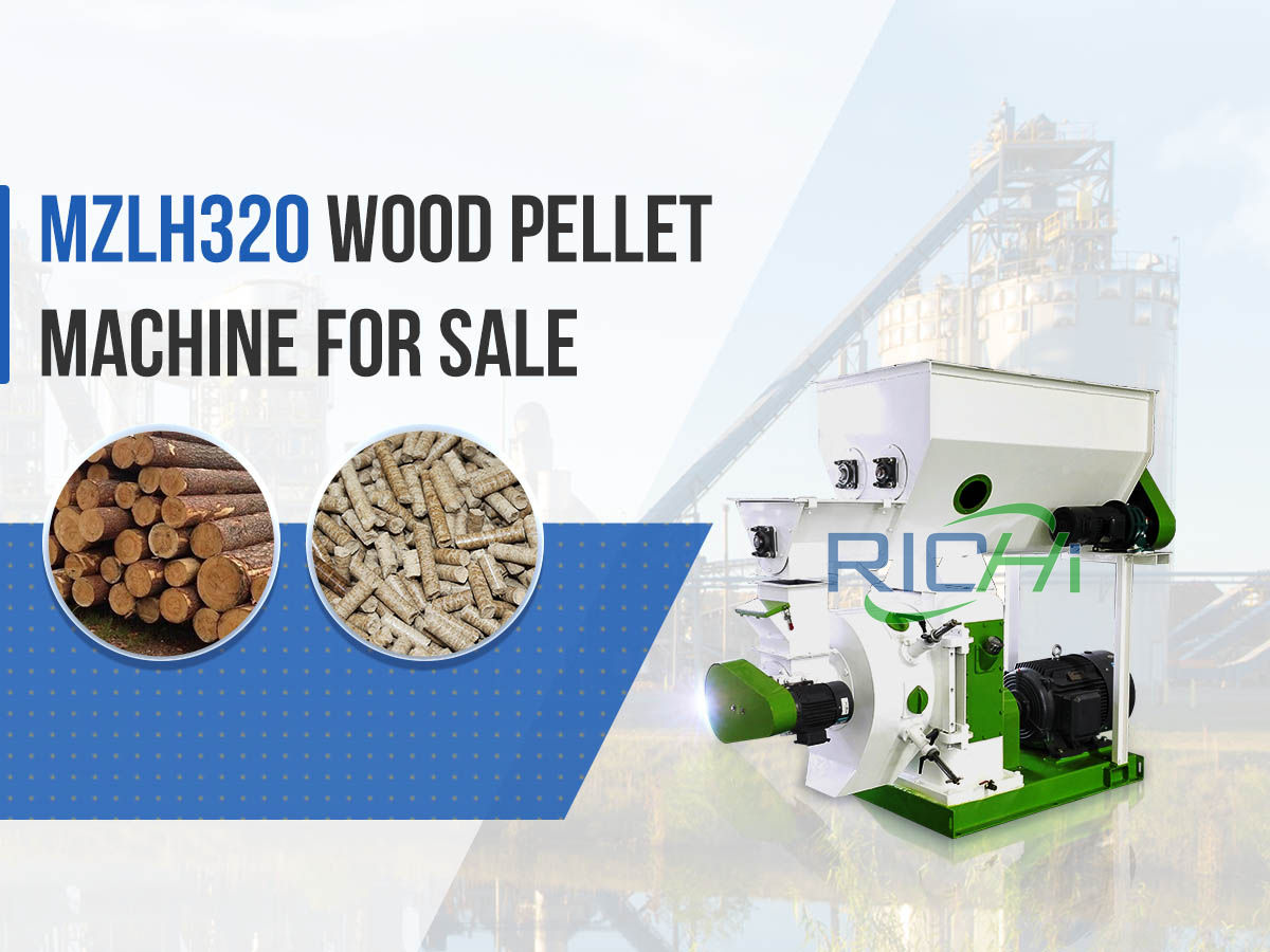 MZLH320 wood pelletizer machine