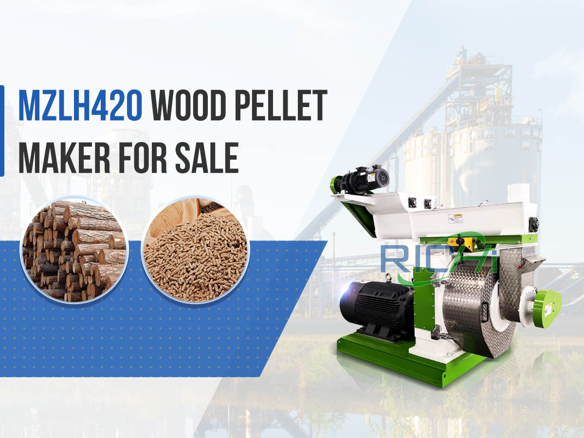 MZLH420 wood pelletizer machine