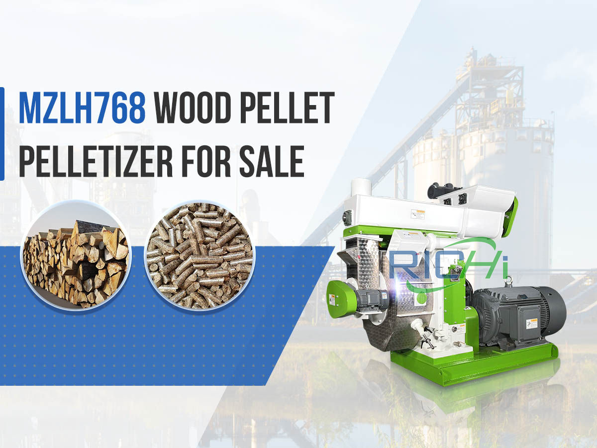 MZLH768 complete Wood Pellet pelletizer For Sale