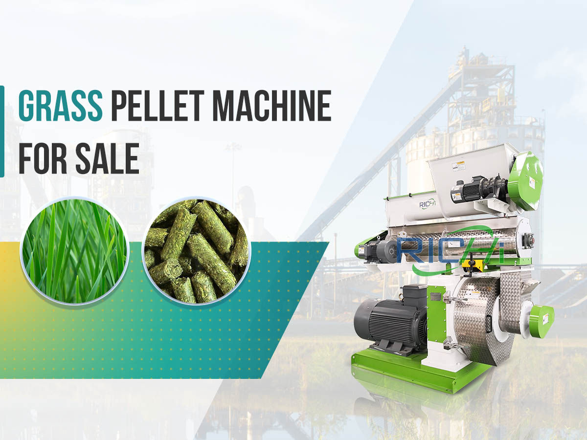 complete grass pellet machine for sale